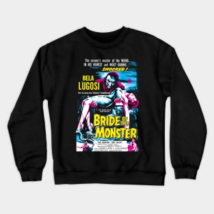 Bride Of The Monster poster Crewneck Sweatshirt